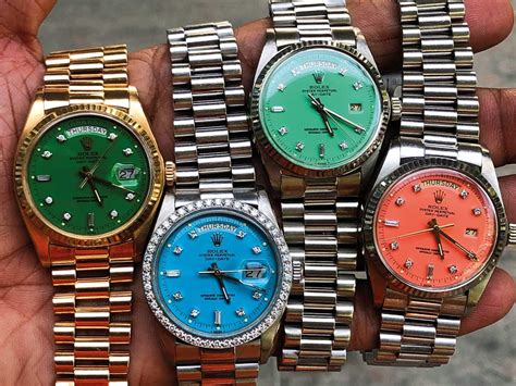 rolex new colors